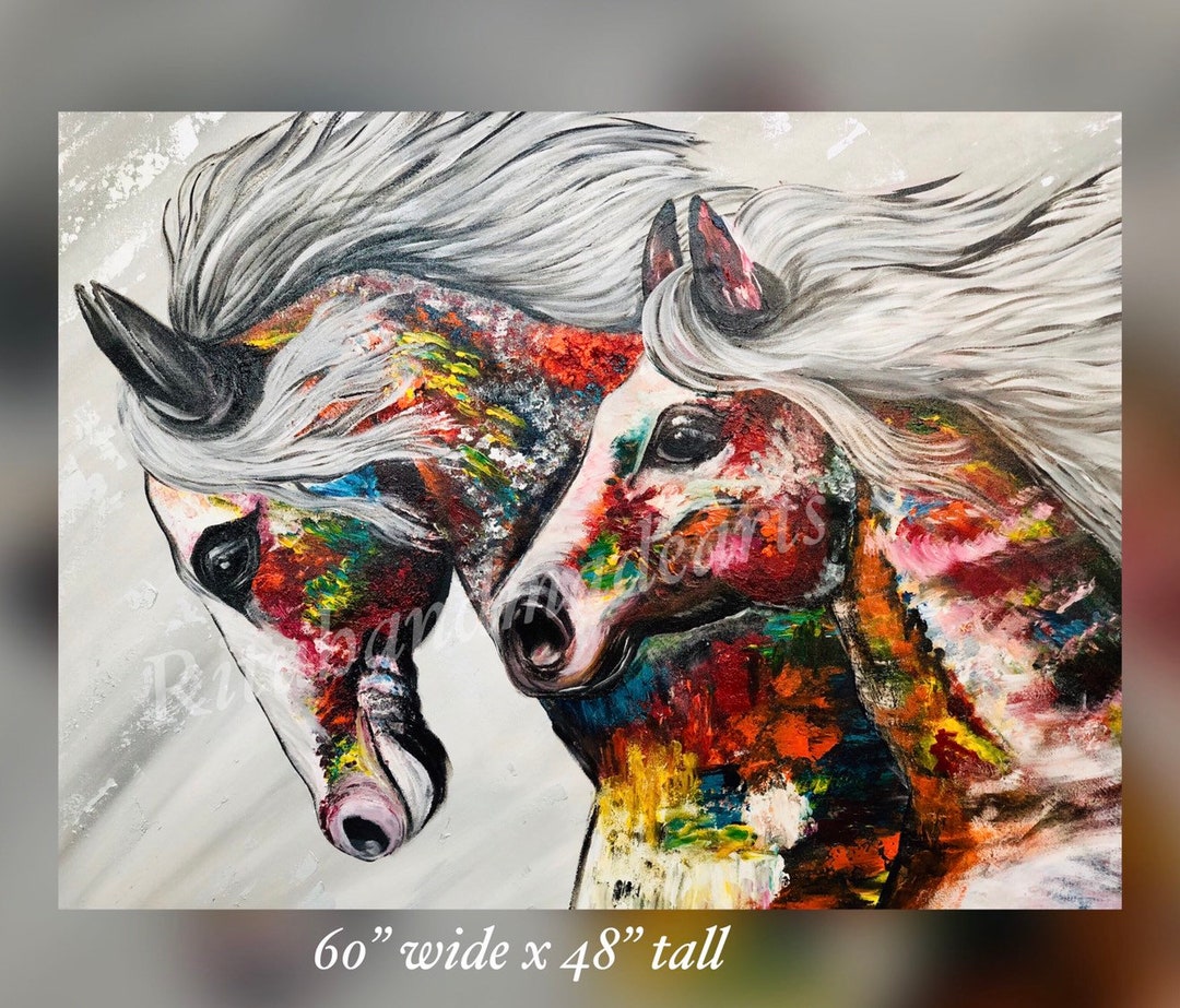 馬の抽象画 馬の抽象画 - メルカリ