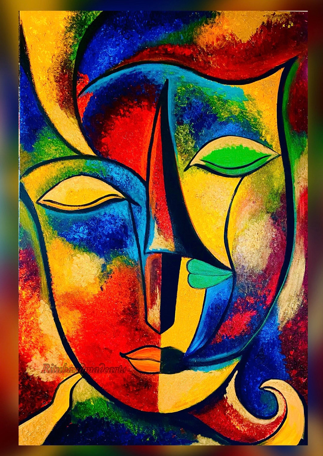 Abstract contemporary art discount