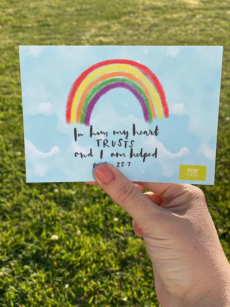 brush-lettered for all occasions friendly illustrated hand-lettered Postcards encouraging colourful funny