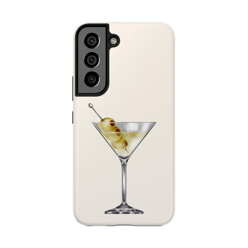 Custodia per telefono Martini, custodia per telefono alla moda, design vintage, custodia per telefono popolare e carina, custodia per telefono per iPhone e Samsung Galaxy immagine 5