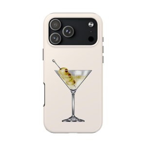 Custodia per telefono Martini, custodia per telefono alla moda, design vintage, custodia per telefono popolare e carina, custodia per telefono per iPhone e Samsung Galaxy immagine 2