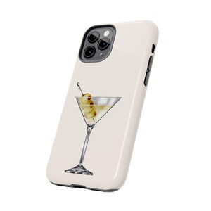 Custodia per telefono Martini, custodia per telefono alla moda, design vintage, custodia per telefono popolare e carina, custodia per telefono per iPhone e Samsung Galaxy immagine 8