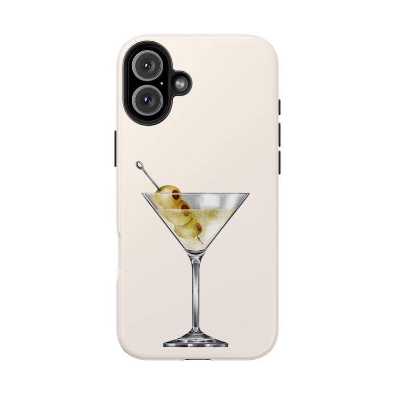 Custodia per telefono Martini, custodia per telefono alla moda, design vintage, custodia per telefono popolare e carina, custodia per telefono per iPhone e Samsung Galaxy immagine 10