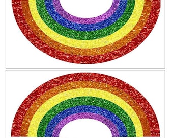 Rainbow Seeds Treat Bag Tags