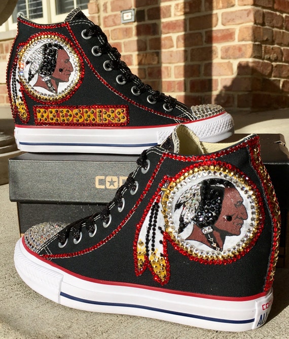 washington redskins converse shoes