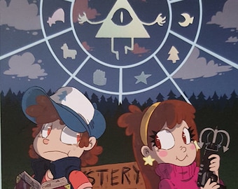 Gravity Falls Holofoil Postcard