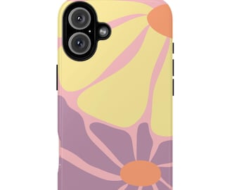 Wildflower Phone Case Collage Pastel Girly Vintage Botanical Boho Floral iPhone Cases 16 15 14 13 12 Pro Max Plus Samsung S24 S23 S22 Pixel