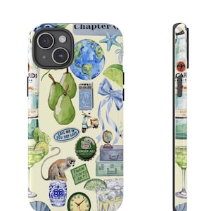 Coquette Collage Phone Case Beachy Summer Cute Preppy Aesthetic iPhone Cover Cases 16 15 14 13 12 11 8 X Pro Max Plus Samsung Galaxy Pixel