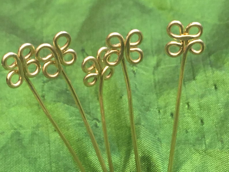 Medieval Brass Pins. Veil Pins. Sewing Pinned needles. Dress Pins for Reenactment, SCA, and LARP image 2