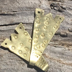 PAIR of Viking Leg Wrap Hooks. Anglo-Saxon Winingas Hooks. Slavic Leg Wrap Clasps