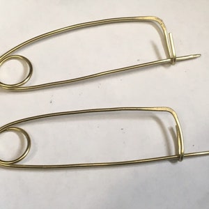 Brass Pin for Tablet Weaving/ Card Weaving Pin/ Tablets Fastener