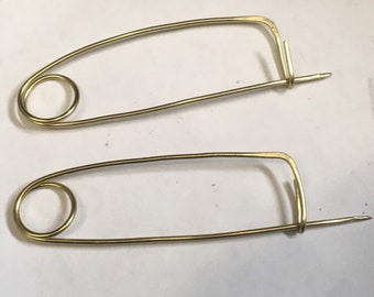 Brass Pin for Tablet Weaving/ Card Weaving Pin/ Tablets Fastener