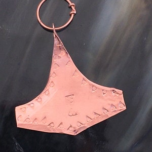 Copper Replica of Thor’s Hammer Pendant. Mjolnir Pendant. Viking Pendant.