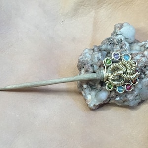 Replica of Coptic Hairpin. Late Roman Hair Stick. Egyptian Hairpin.  Byzantine Hairpin