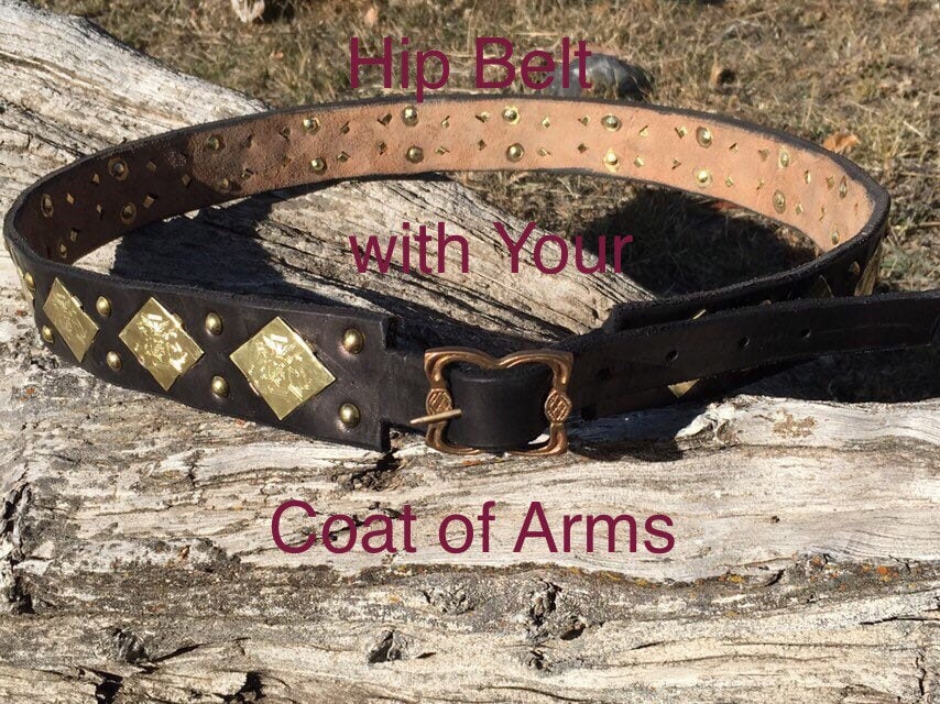 Medieval Knight Belt. Medieval Plaque Belt. Medieval SCA Etsy