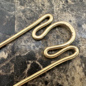 Simple Medieval Hairpin. Renaissance Hairpin. Historical Hairpin. Renaissance Hairpin. Middle Ages Hair Fork. SCA Hairpin.
