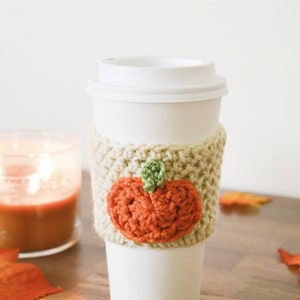 Pumpkin Coffee Travel Mug Sleeves,  Pumpkin Coffee Cup Sleeve, Fall Coffee Cup Sleeves, Autumn Coffee Cup Sleeves, Cup Sleeves, Mug Sleeves