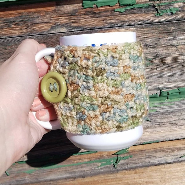 Aspen Mug Sleeve, Mug Cozy, mug warmer, mug sleeve, coffee sleeve, coffee mug sleeve, coffee mug cozy, coffee gift