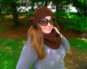 Virkmönster för Penny Slouchy Hat: Chunky Winter Hat (Vuxen)