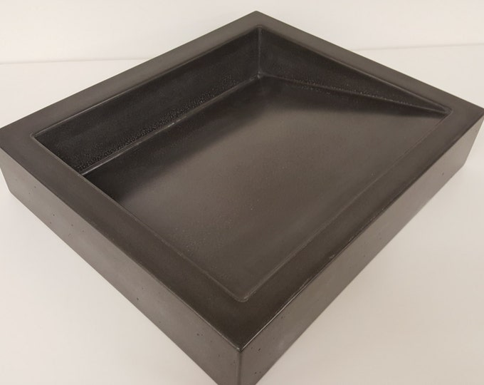 20 Shallow Vessel Ramp Sink With Slot Drain Etsy