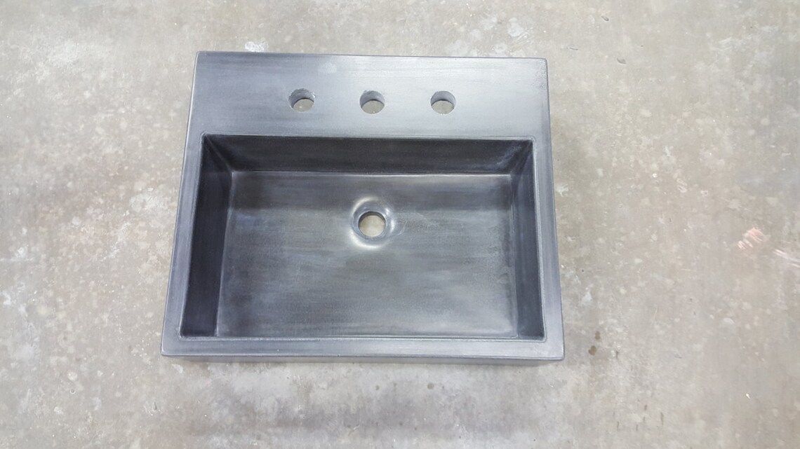 20 Vessel Sink With Extension Etsy