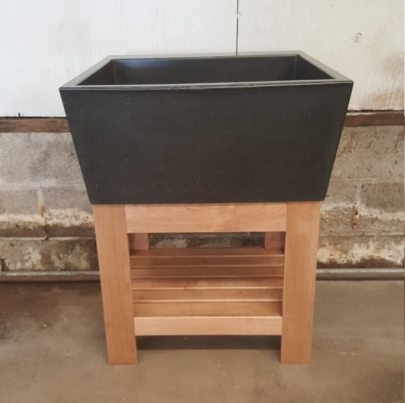 Large Utility Sink With Extension and Stand Etsy