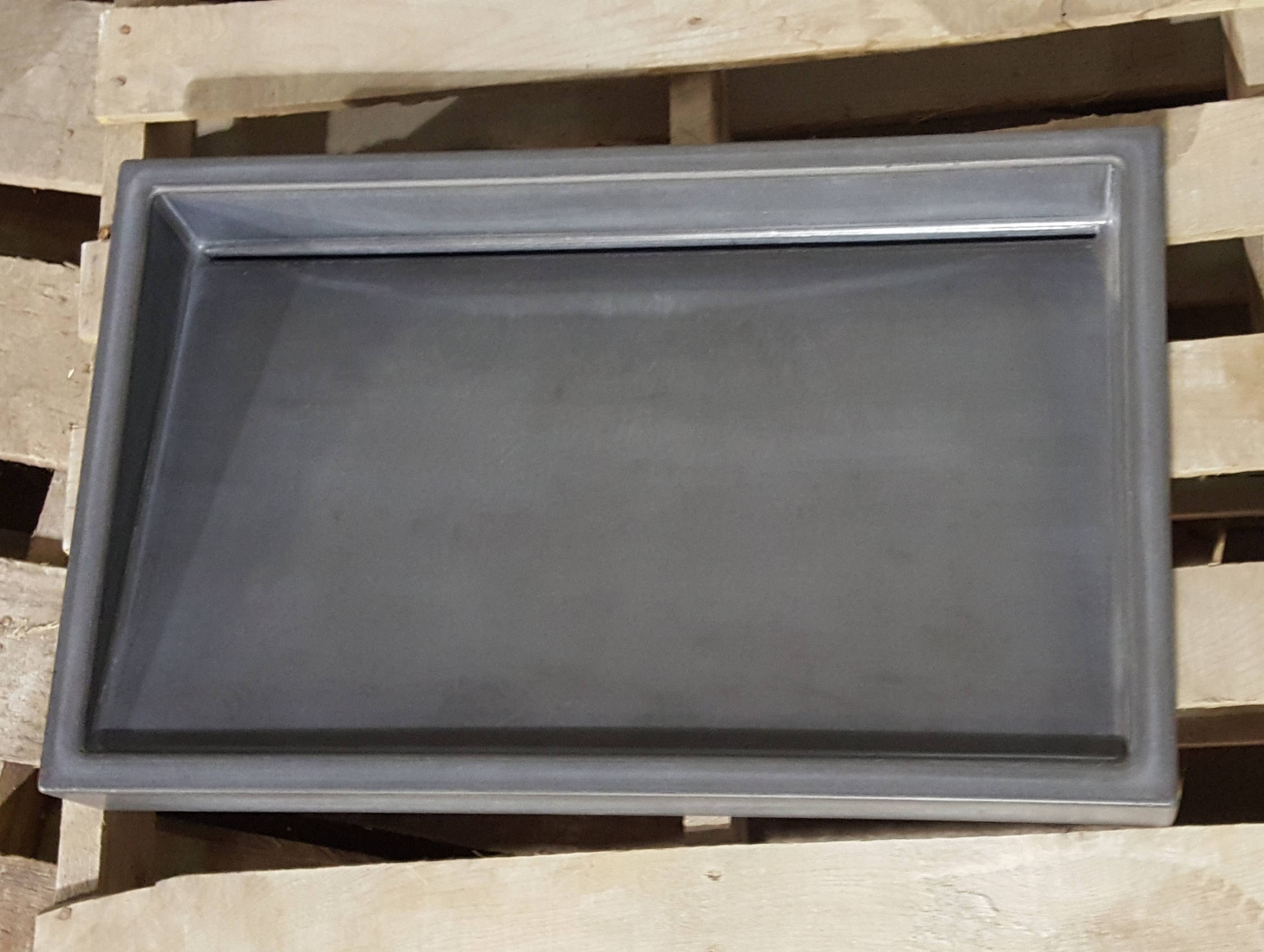 26 16 Shallow Vessel Ramp Sink With Slot Drain Etsy