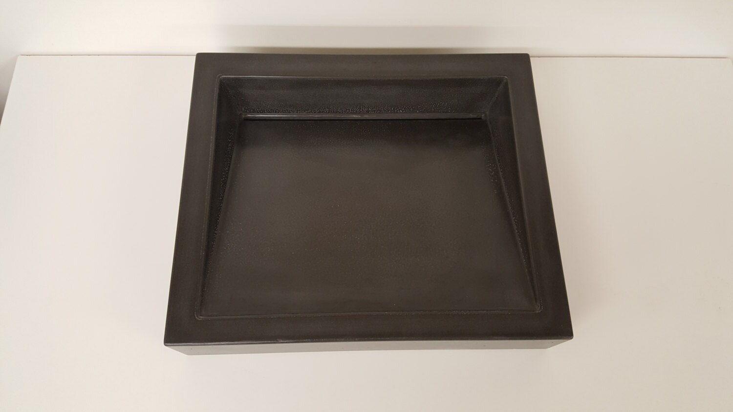 20 Shallow Vessel Ramp Sink With Slot Drain Etsy