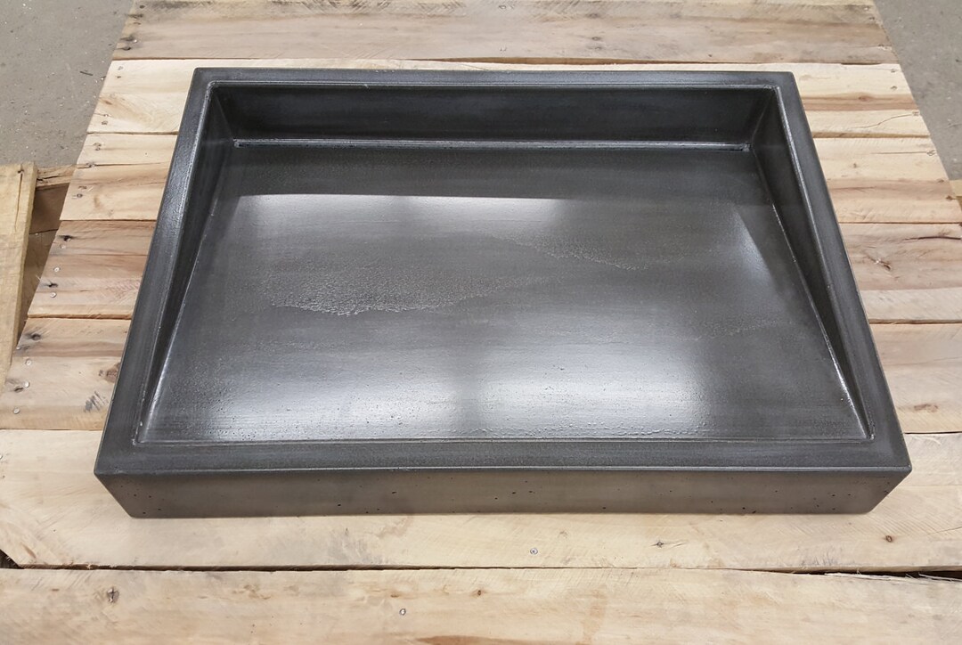 26 Shallow Vessel Ramp Sink With Slot Drain Etsy