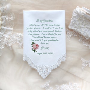Grandma of the Bride Gift from the Bride