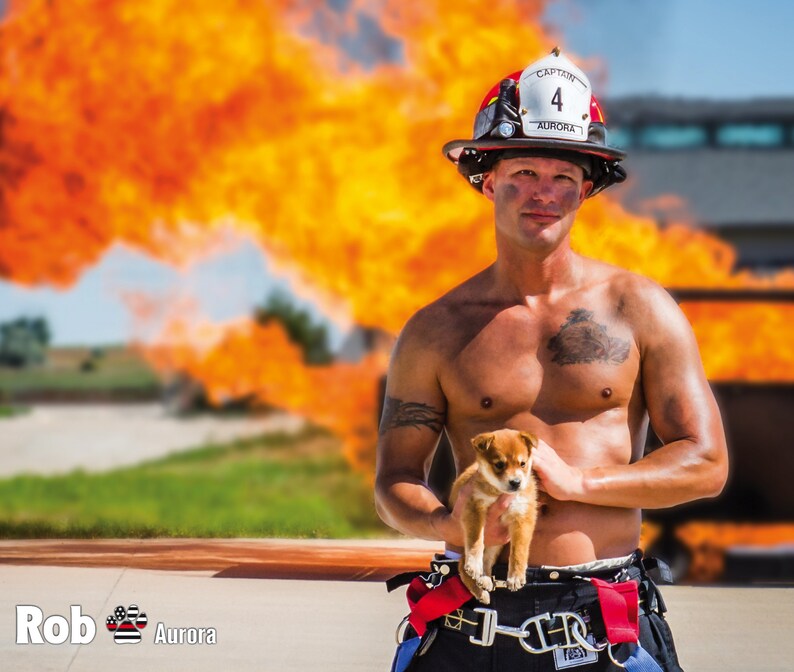 2021 Fire Rescue Dogs Calendar Etsy