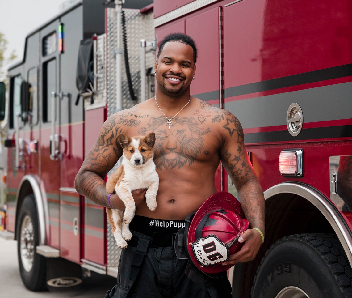 2024 Fire Rescue Dogs Calendar Etsy