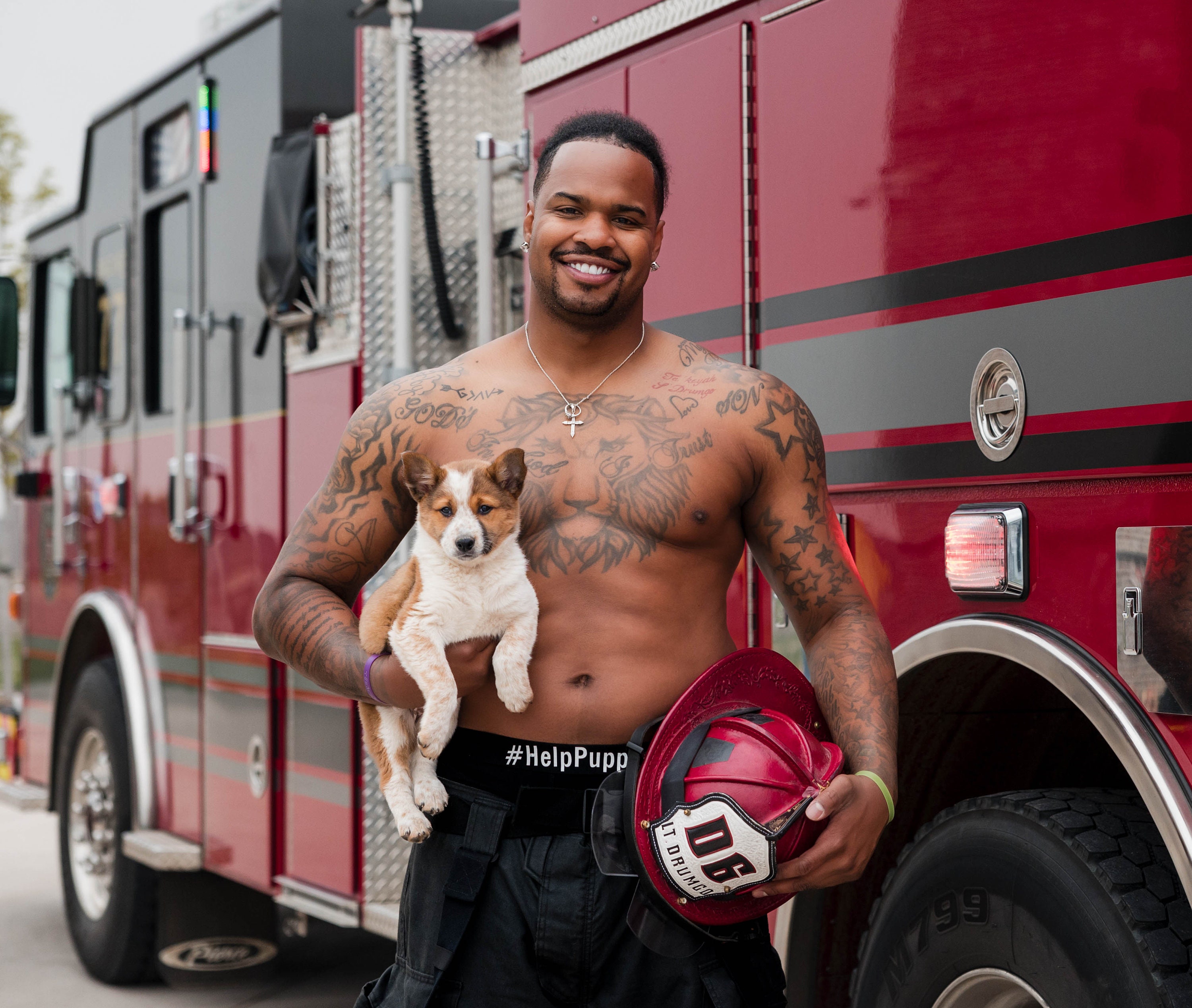 2024 Fire Rescue Dogs Calendar Etsy