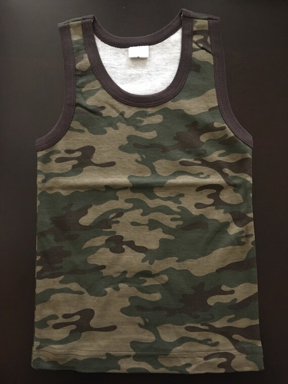 Camo Muscle Tee / Camo Tank Tops / Camo 