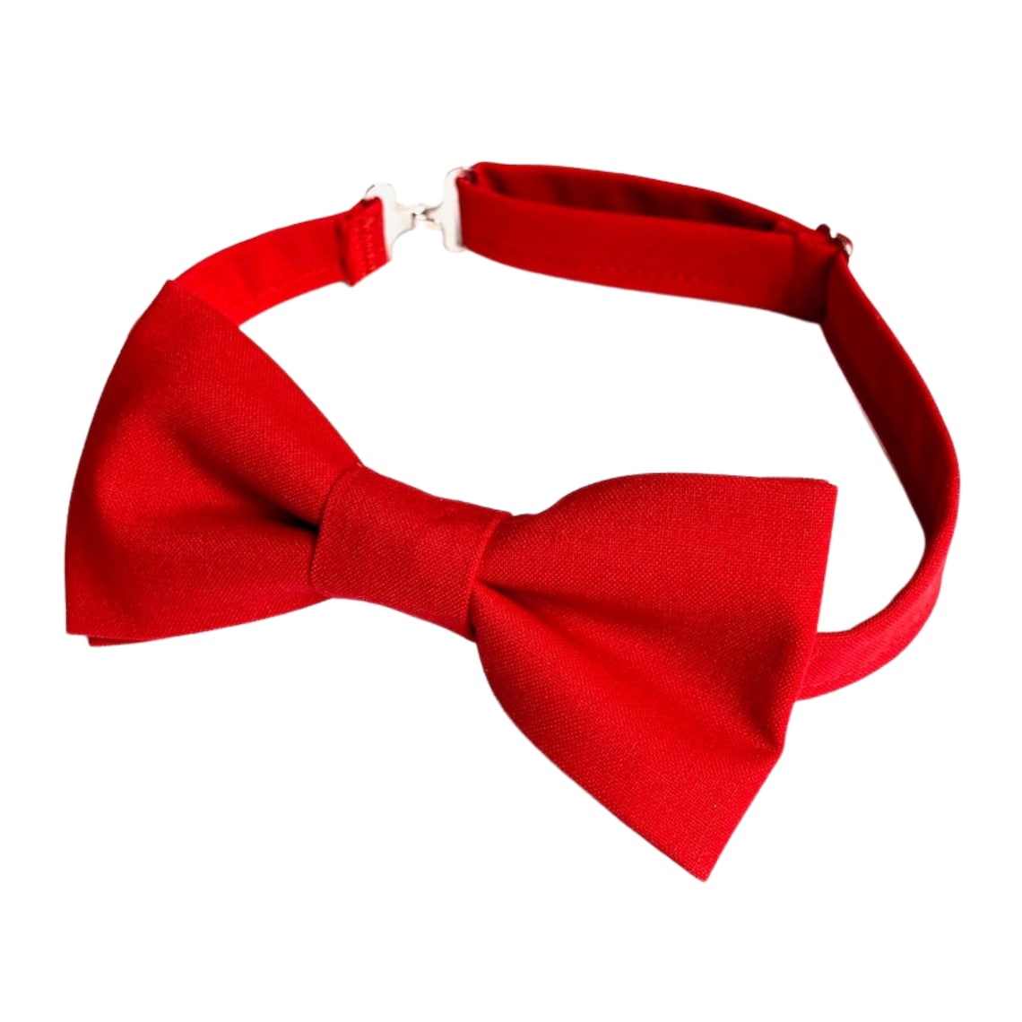Red Bowtie Men's Red Bow Tie Kids Red Bowtie Boys Bow Etsy Canada