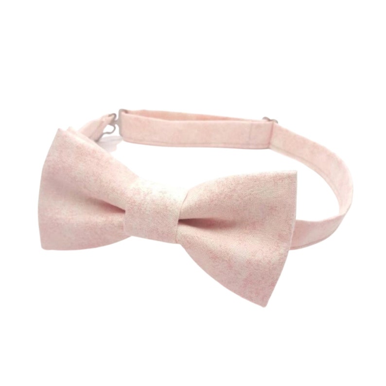Blush Pink Bow Tie Men's Pink Bow Tie Blush Bow Ties Etsy UK