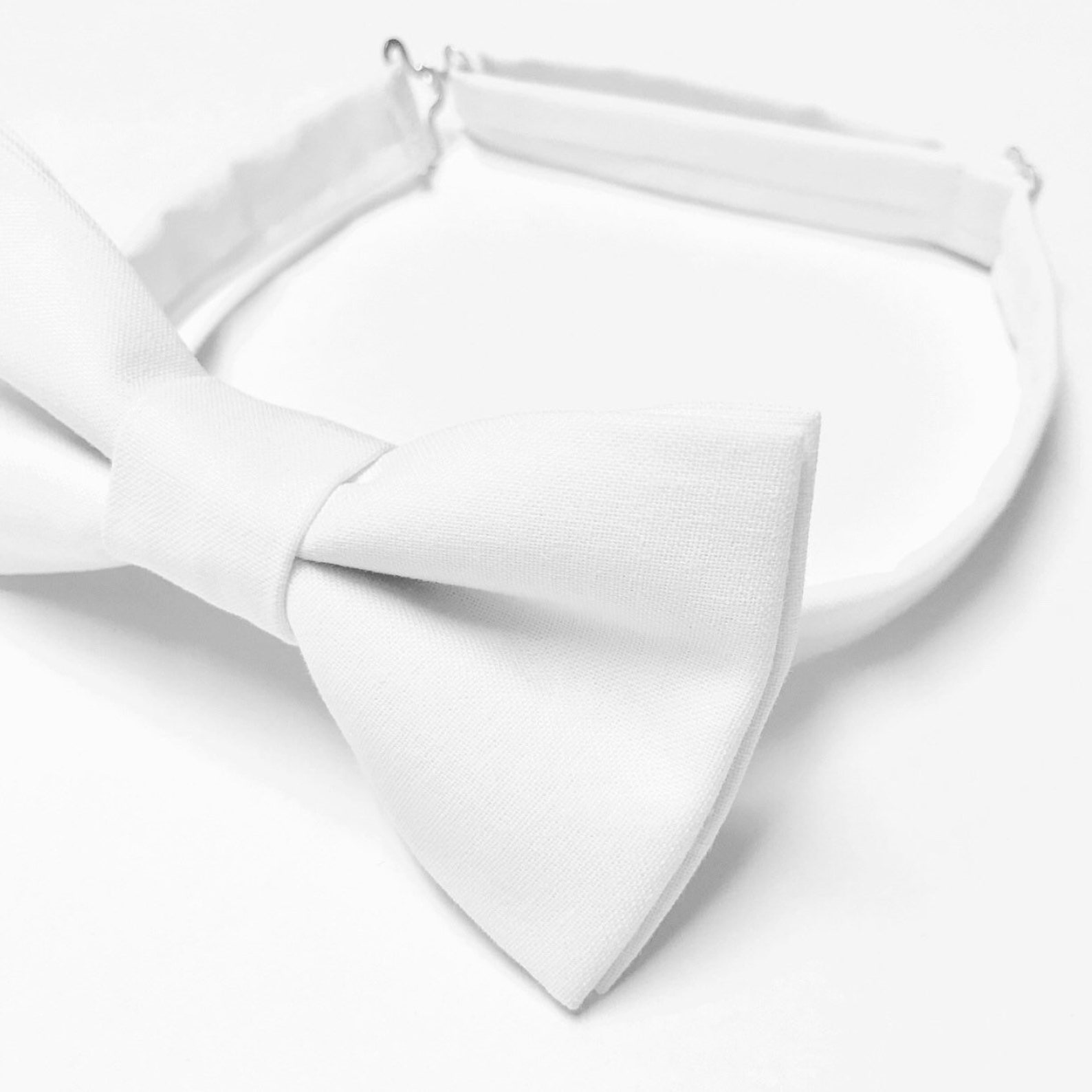 White Bowtie Men's White Bow Tie Boys White Bowtie Boys Etsy