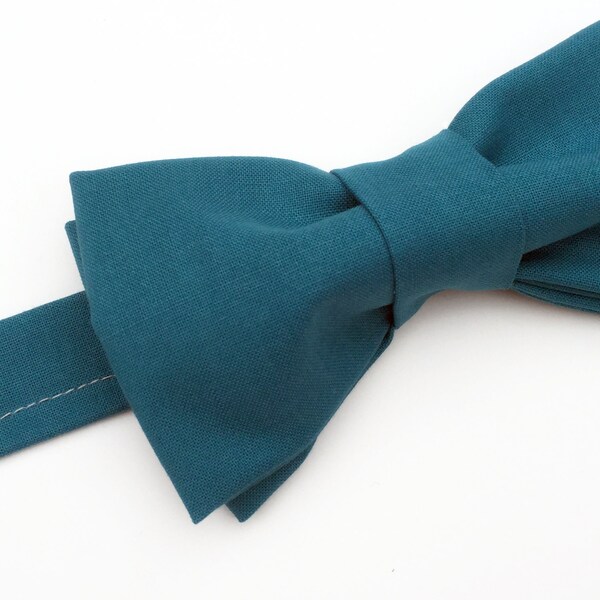 Teal Bow Tie Etsy