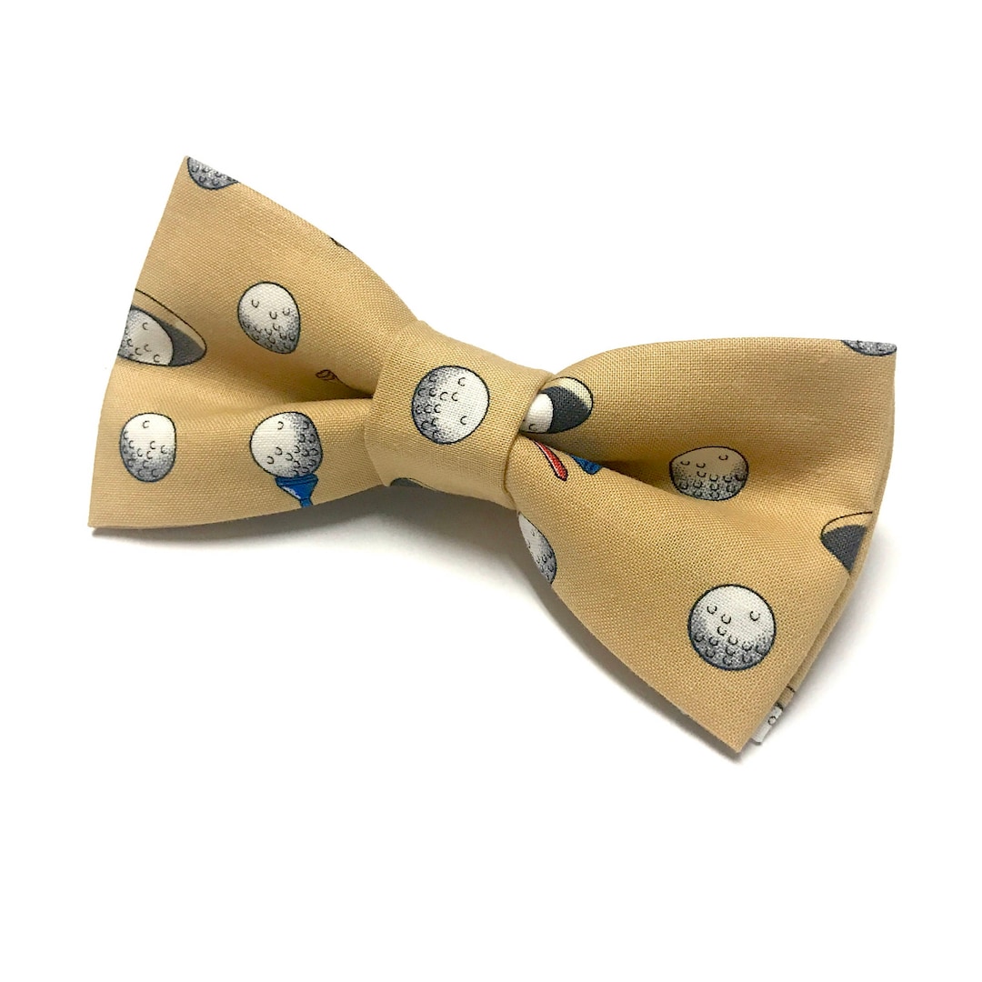 Golf Bow Ties Golfing Bow Tie Golfing Golf Gift Etsy
