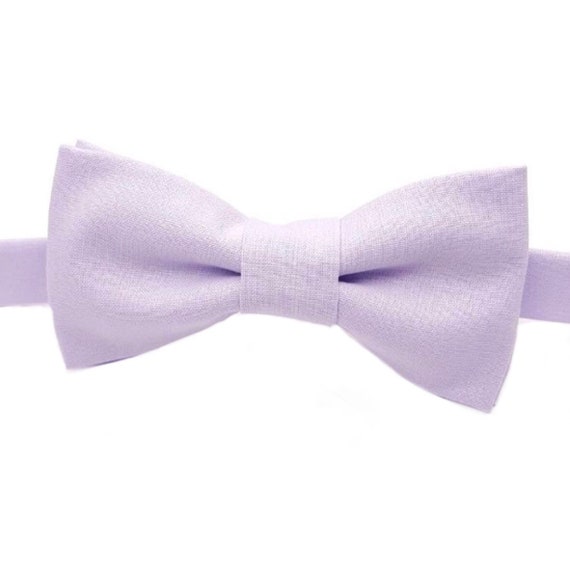 Pale Purple Bowtie Iris Bow tie Lavender Bow Ties Pastel | Etsy