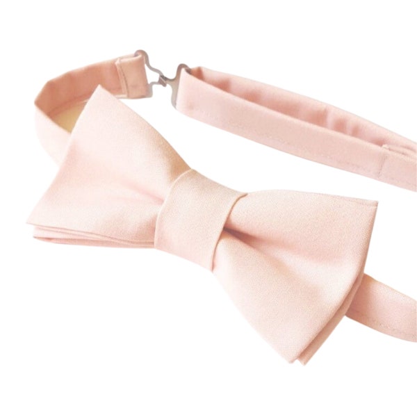 blush bowties