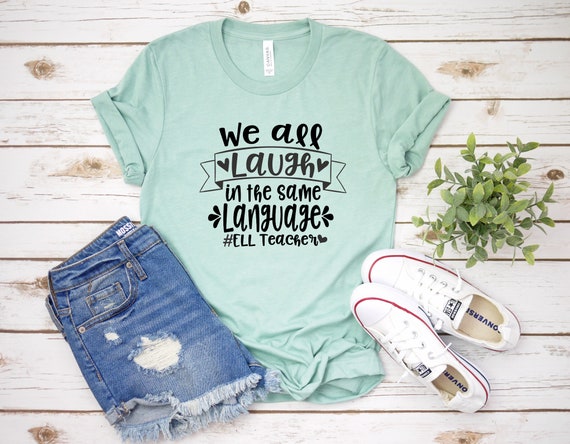 Same Language ESL Teacher Shirts ELL 