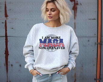 I Stand With Trump PNG: More MAGA Design (Digital Download)