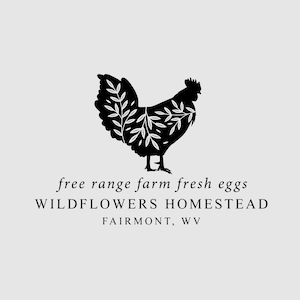 Farm Fresh Eggs Stamp | Egg Carton Label Stamp | Egg Box Stamp | 4 x 5 cm | Rubber Stamp, Self Inking Stamp or Embosser | SKU: STB014