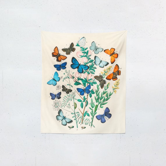butterfly tapestry