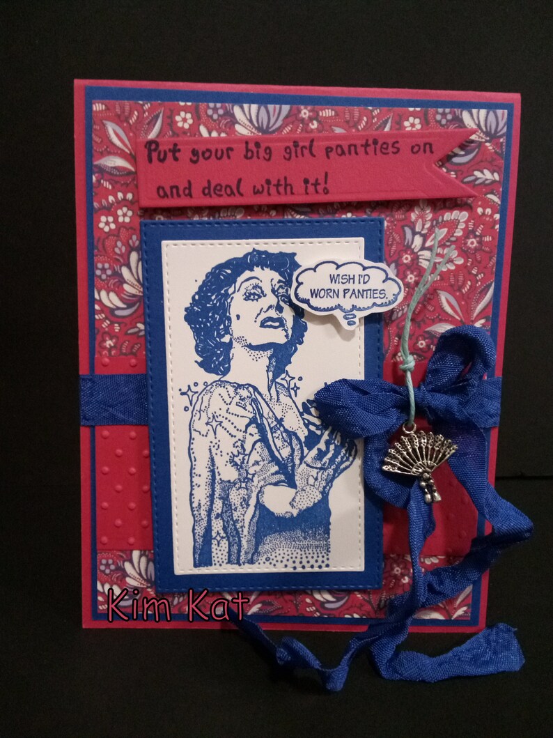 Big Girl Panties Card Gloria Swanson Sunset Blvd Norma Desmond Etsy