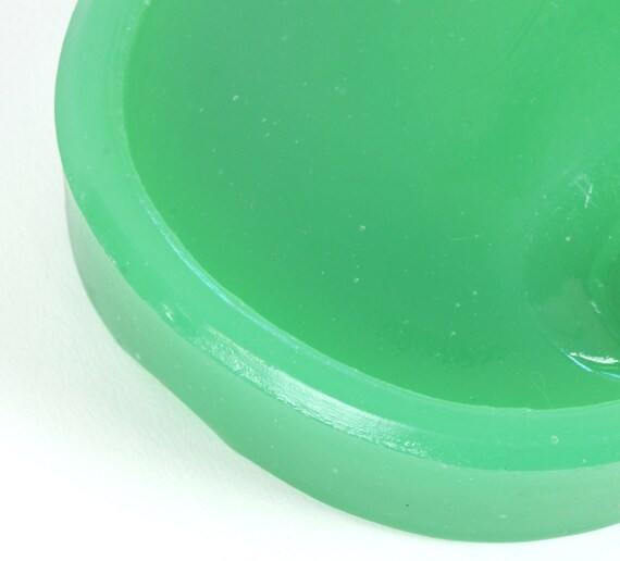 Vintage Jadeite Wall Mount Soap Holder Vintage FixtureSalvage Bathroom Kitchen Soap Dish