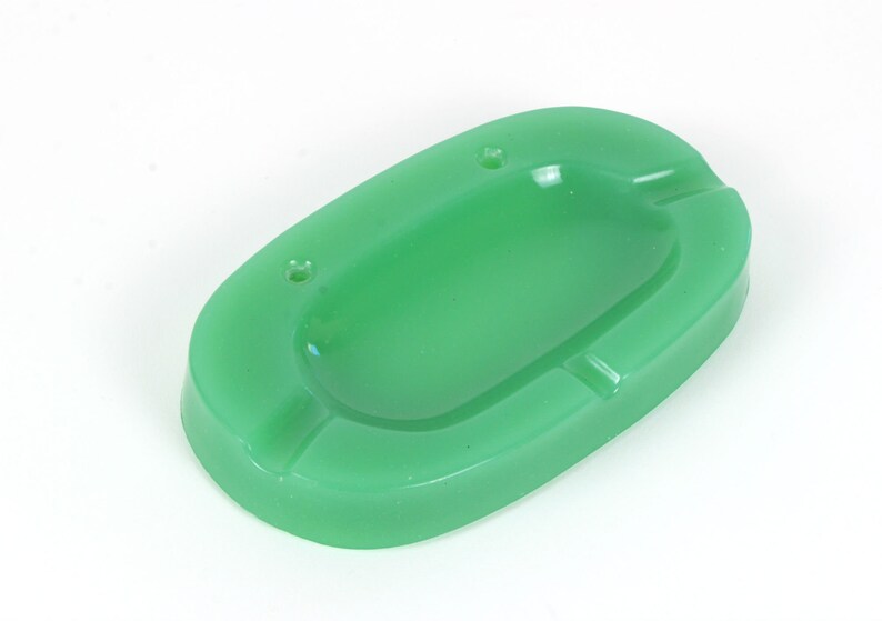 Vintage Jadeite Wall Mount Soap Holder Vintage FixtureSalvage Bathroom Kitchen Soap Dish