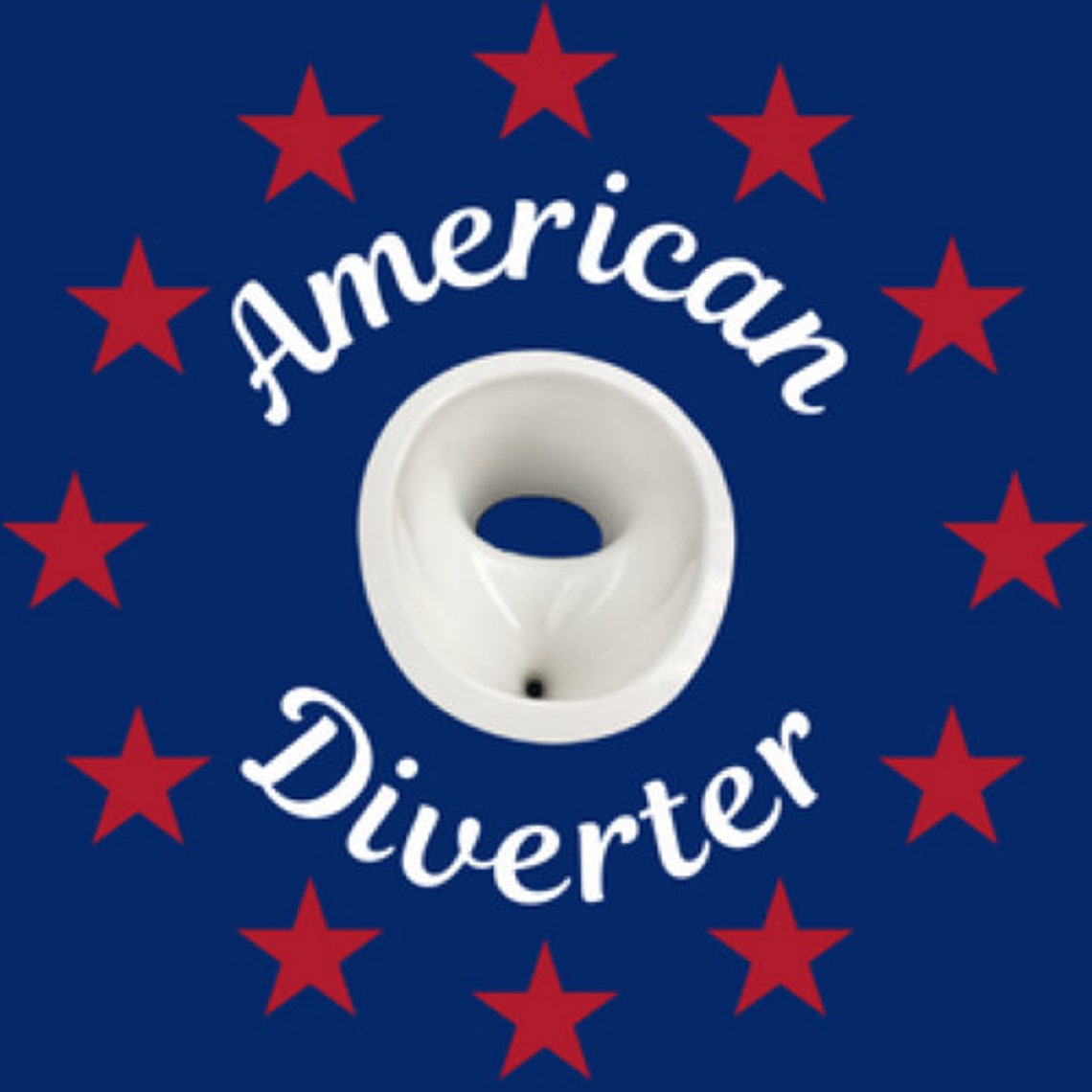 URINE Diverter/separator for Dry Composting Toilet. Durable Fiberglass