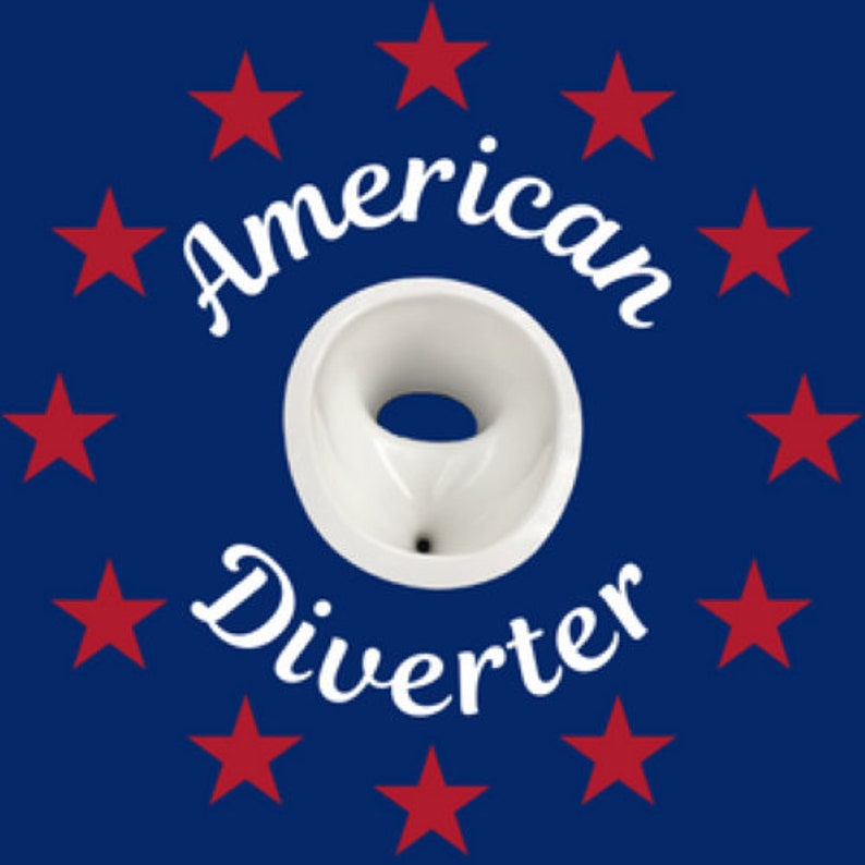 URINE Diverter/separator for Dry Composting Toilet. Durable Fiberglass